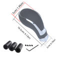 10.5cm Black Red PU Leather Universal Car Gear Shift Knob Gear Stick Manual Transmission Shifter Lever with Adapters. 