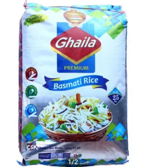 Ghaila Premium Basmati Rice-25kg