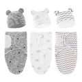  New High Elasticity Baby Surrender Style Shock-absorbing Newborn Swaddle Cloth Kick Resistant Baby Swaddles. 