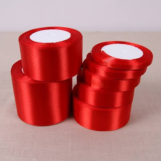 Summer Flower Uqueen (10M/1Inch) Roll Solid Color Silk Satin Ribbons ...