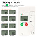 USB Temperature Data Logger LCD Display Datalogger 65000 Points PDF Recorder Temp Alarm Logger for Food Medicine Cold-chain. 