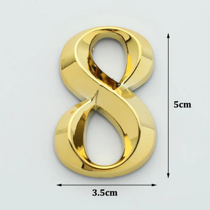 1/5PCS%20Gold%20Address%20Door%20Label%20Number%20#0-9%20ABS%20Height%205cm%20Golden%20Home%20Sticker%20Modern%20House%20Hotel%20Apartment%20Door%20Plate%20-%20Image%206