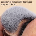 MAANGE 1pcs Retractable Blush Brush Kabuki Foundation Brush Soft Dense Powder Contour Makeup Brushes Portable Makeup Beauty Tool.