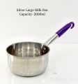 Heavy Silver Milk Pan 2000ml / Large 18cm. 