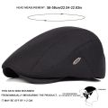 Men Side Label Solid Color Newsboy Caps British Painters Hats Spring and Autumn Flat Cap Hip Hop Berets.