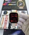 i40 Ultra 2 Suit 10 in 1 set | Men Women Bluetooth Calling | 49 MM display | Water proof Heart Rate | Wireless charging |. 