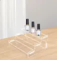 Acrylic Display Risers Perfume Stand Organizer Clear Acrylic Shelf Risers Display Stand. 