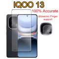 2in1 4in1 Combo For IQOO 13 Ultrasonic Fingerprint Support Screen Protector Camera glass.