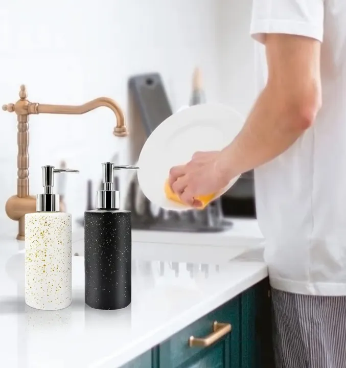 300ml Refillable Glass Soap Dispenser Minimal • Premium • Perfect for ...