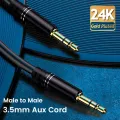 3.5mm Audio Cable Aux Cable Audio Input Adapter Male to Male AUX Cord Compatible with Car Stereos Speaker Headphones. 