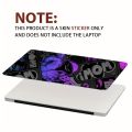 2-Pack Comic Neon Graffiti Pattern Laptop Art Decal Case, Universal Laptop Skin Sticker for Laptop. 