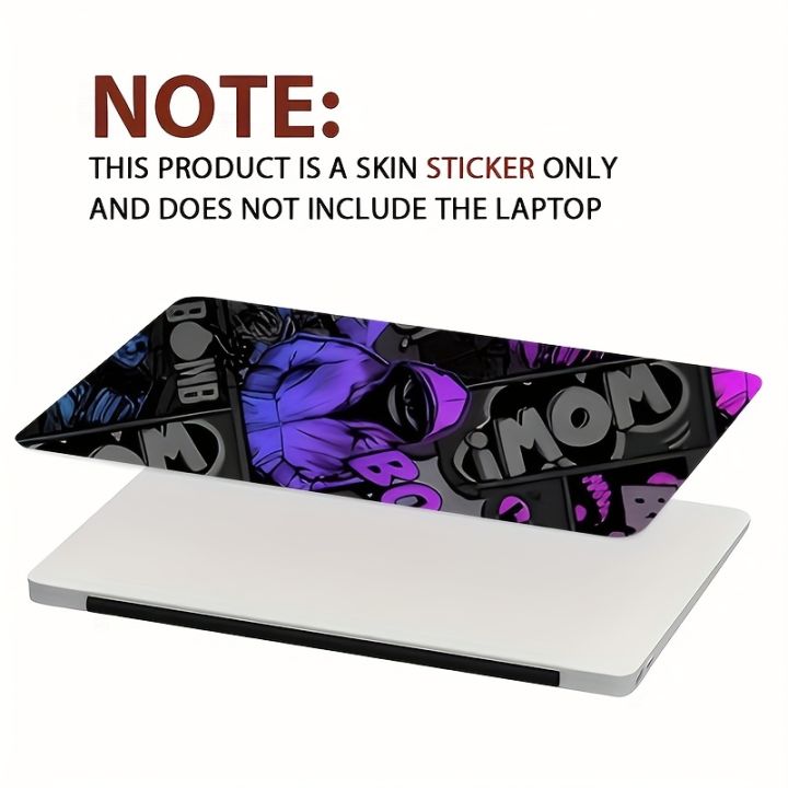 2-Pack%20Comic%20Neon%20Graffiti%20Pattern%20Laptop%20Art%20Decal%20Case,%20Universal%20Laptop%20Skin%20Sticker%20for%20Laptop%20-%20Image%206
