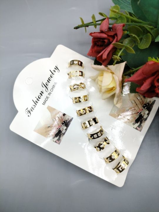 Pack of 10 rings | Daraz.pk: Buy Online at Best Prices in Pakistan ...
