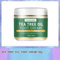 Tea Tree Oil Foot Cream - 72H Moisturizing & Anti-Cracking, Natural Fungal & Odor Control, Fast Absorption for Dry Cracked Heels. 