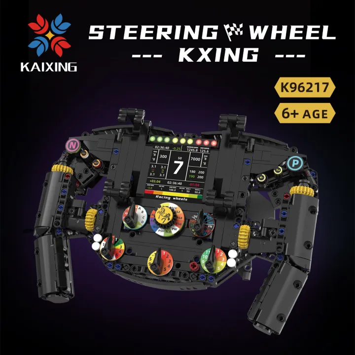 Steering%20Wheel%20Building%20Blocks%20Simulation%20Racing%20Wheels%20Model%20Mobile%20Phone%20Holder%20Kid%20Assembly%20Toy%20Creative%20Xmas%20%20833PCS%20-%20Image%206