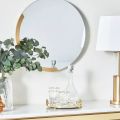 Serving Trays Oval acrylic sheet  Tray Perfume Jewelry Display Dresser Fruit Plate Serving Tray Makeup Storage Organizer Bathroom Kitchen Decoration. 