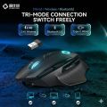 Mobifren Tri-Mode Wireless RGB Gaming Mouse.