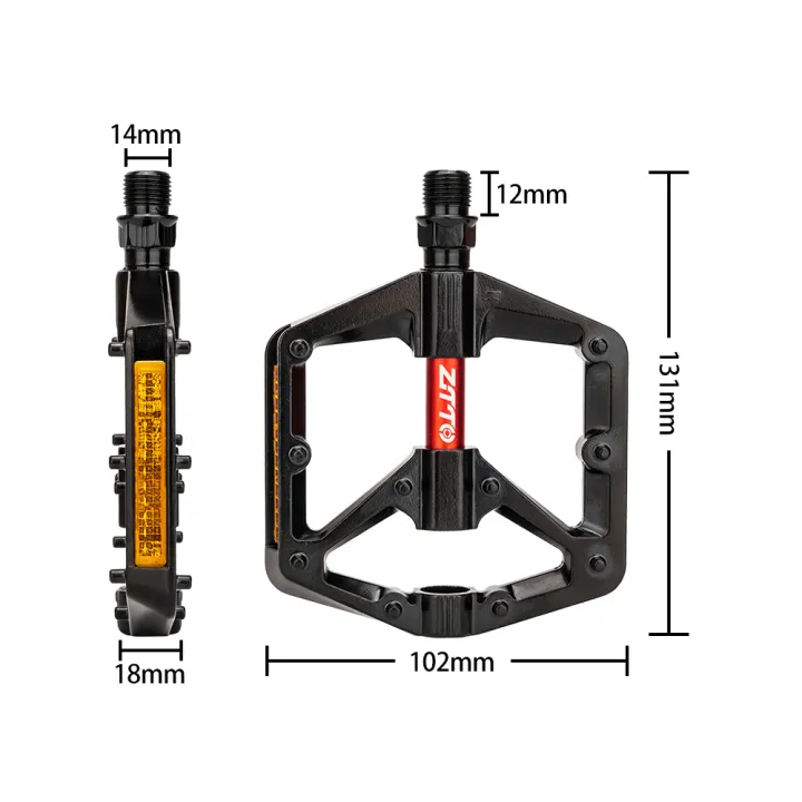 ZTTO%20MTB%20Road%20Bike%20Anti-slip%20Pedal%209/16"%20standard%20spindle%20Bearings%20Platform%20Pedals%20Aluminum%20Alloy%20AM%20Enduro%20Gravel%20Accessories%20-%20Image%202