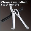 Two Jaw Gear Puller Chrome Vanadium Steel Gear  Adjustable Gear Puller Kit Pulley Remover Straight Type Gear Repair Tool. 
