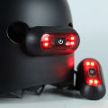 Luces Para Casco Bike Taillight Motorcycle Bicycle Helmet Safety Signal Warning Rear Lamp Waterproof Moto Helmet LED Light. 