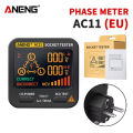ANENG AC11 Smart Digital Outlet Socket Tester Pro Voltage Test Socket Detector EU/US/UK Universal Battery Tester Checker Tool. 