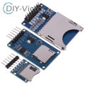 Mini Micro SD TF Card Storage Expansion Board Memory Shield Module SPI interfaces with level converter chip 5V/3.3V for Arduino. 
