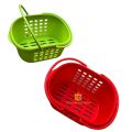 Plastic Baby Basket With Double Handle, Carry Small Storage Basket 1 Pcs. 