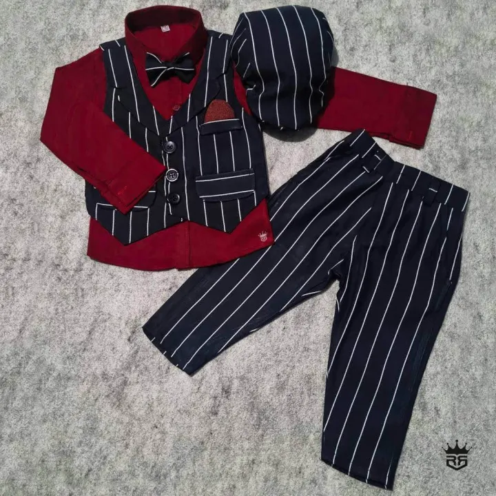 eid%20exclusive%20fashionable%205%20piece%20party%20dress%20for%20kids%20-%20Image%202