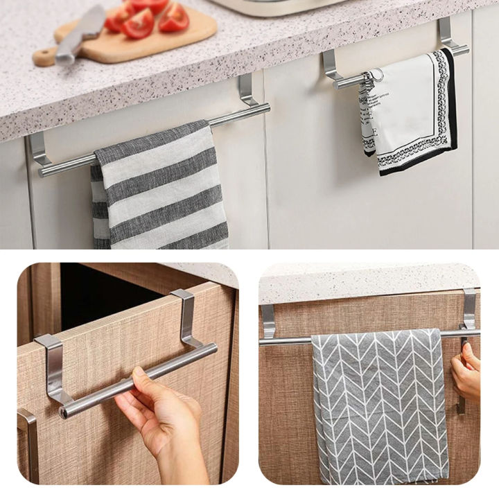 Towel%20Rack%20Over%20Door%20Towel%20Bar%20Hanging%20Holder%20Stainless%20Steel%20Kitchen%20Cabinet%20Bathroom%20Towel%20Rag%20Rack%20Home%20Organizer%20Hanger%20-%20Image%203