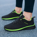 Men Running Walking Knit Shoe Casual Sneakers Breathable Sports Running Athletic Gym Lightweight Outdoor Women Shoes Size38-47. 