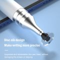 Dual-head Capacitive Pen Disc Silicone Head Dual-purpose Stylus PaintingOffice Retouching Mobile Phone Tablet Pen Capacitive Pen. 