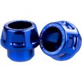 Universal Motorcycle Front Fork Frame Sliders Wheel Crash Protector, CNC Aluminum Wear Resistant, Motorbike Spare Parts.