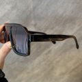 Hiking 1pcs Oversized Square Anti Light Glasses Women Men Thick Frame Brand Eyewear Female Fashion Chic Polygon Black Shades. 