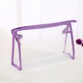 1PC Transparent Handheld Makeup Bag Fashionable Women's Storage Bag Travel Toilet Bag Official Bun.
