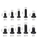 M2 M2.5 M3 KM Screw Flat Head Phillips Screw for Repair Computer Electronics Laptop Screw Kit Home Small Screw. 