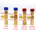 R22 R410 Refrigerant Charging Valve Air Conditioning Refrigerant Liquid Safety Valve Copper and Fluorine Safety Valve. 