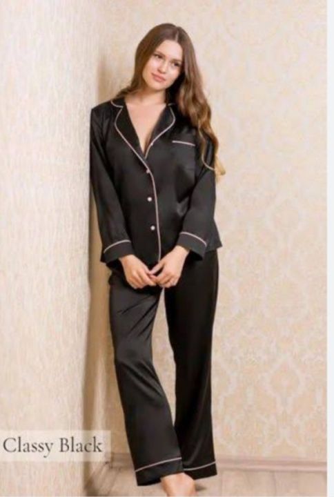 Black%20Silk%20Night%20Suit%20for%20Girls%20and%20Women%20-%20Image%202