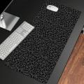 Wild leopard print super large mouse pad  non-slip bottom gaming office computer desk pads thickened wear-resistant carpet. 