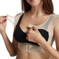 3D Support Body Shaper Bras Women Chest Posture Corrector Belt Shoulder Back Brace Push Up Shapewear Invisible Gather Bra.