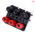1Pc 2 4 6 Positions Bend Pin External Audio Jack Speaker Amplifier Banana Plug 4mm Socket Connector Screw Post Terminal Block. 