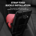 SEAMETAL Car Tissue Holder Back Seat/Arm Rest Zipper Tissue Case Adjutsable Strap Universal Auto Napkin Holder Storage Organizer. 