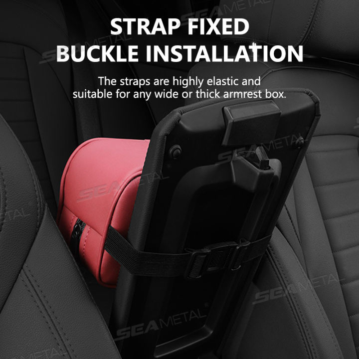 SEAMETAL%20Car%20Tissue%20Holder%20Back%20Seat/Arm%20Rest%20Zipper%20Tissue%20Case%20Adjutsable%20Strap%20Universal%20Auto%20Napkin%20Holder%20Storage%20Organizer%20-%20Image%204