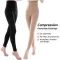 Women's Medical Compression Pantyhose 20-30mmHg Support Stockings for Varicose Veins Footless Graduated Thighs Pantyhose Sleeve. 