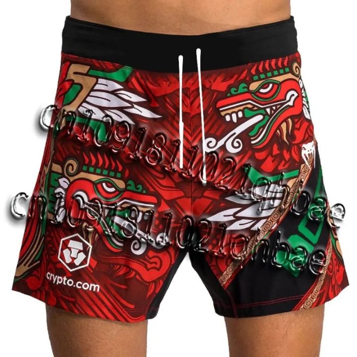 MOTO2025%20New%20Men's%20Quick-drying%20Shorts%20U%20F%20C%20Fitness%20Breathable%20Sports%20Comfortable%20Sweat-absorbing%20Shorts%20Fighting%20Boxing%20Shorts%20-%20Image%203