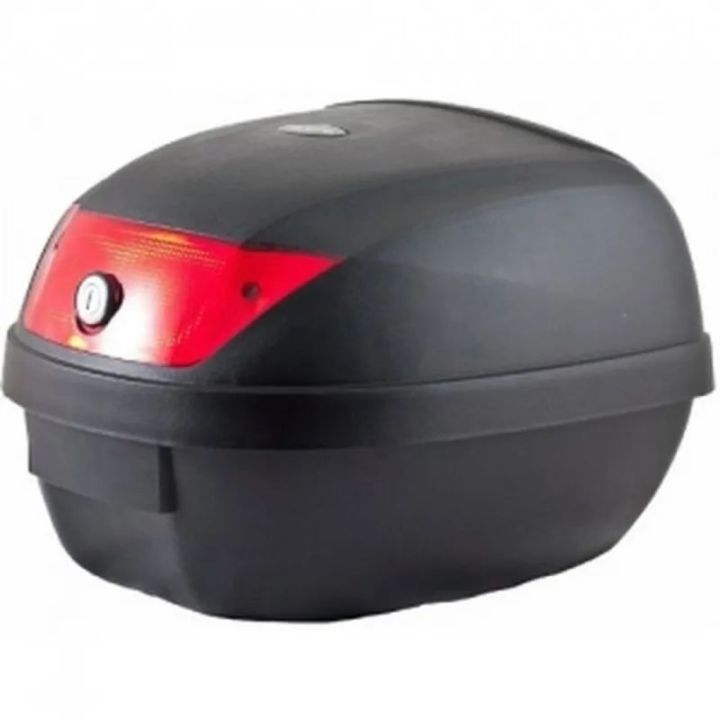Motorcycle Top Box Storage Case | MATT BLACK - top box for motorcycle - tail box for motorcycle - tail box for bike - tail box for motorcycle - top box for motorcycle