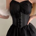 1pc Corset Wide Belts Pu Leather Slimming Body Belts For Women Elastic Waist Belts Cinto Sobretudo Feminin Ceinture Femme Fajas.