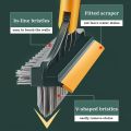 3 in 1 Brush, Magic Broom Brush Floor Brush Scrubber with Long Handle. 