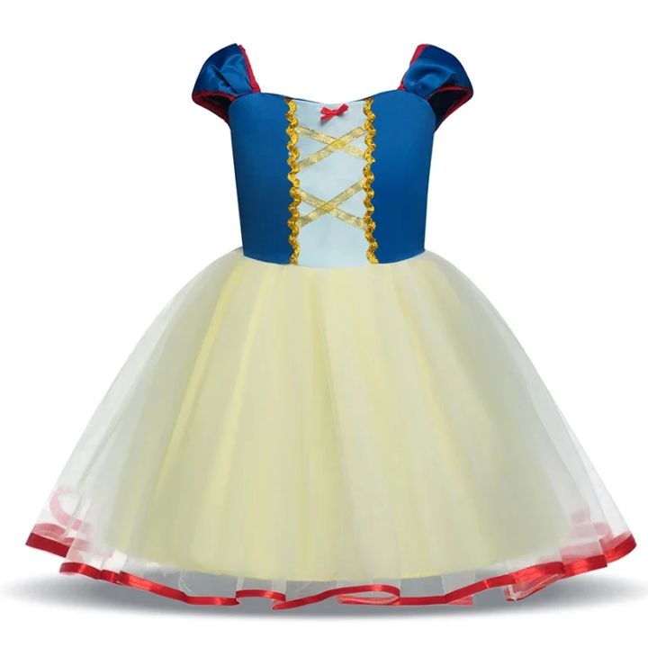 Baby Girls Cosplay Cartoon Costume Kid Summer Fancy Snow