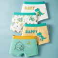 1/4/8/12 Pcs/pack Boys Boxer Briefs Kids Cotton Underwear Baby Boy Underpants Teenager Cartoon Print Soft Children Panties 4-12Y.