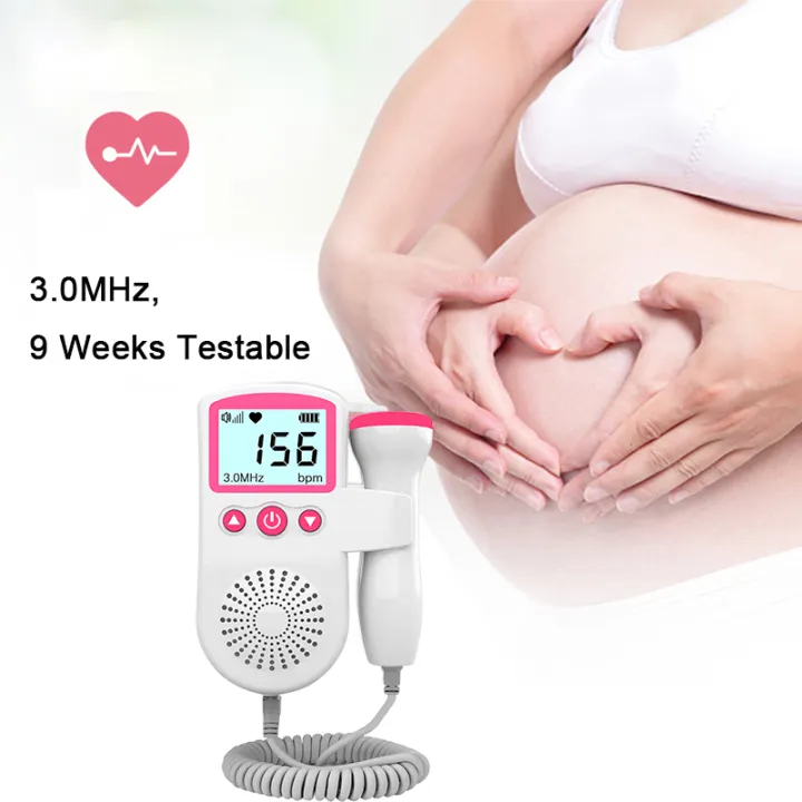 Fetal%20Doppler%20Hand-hold%20Pocket%20Portable%20Sound%20Baby%20Heart%20Pregnancy%203.0MHz%20Ultrasound%20Fetus%20Detector%20Machine%20Beat%20Monitor%20-%20Image%202